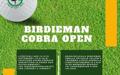 Birdieman Cobra Open LA 21.5.2022