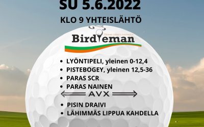 Birdieman Titleist Open Ruuhikoskella 5.6