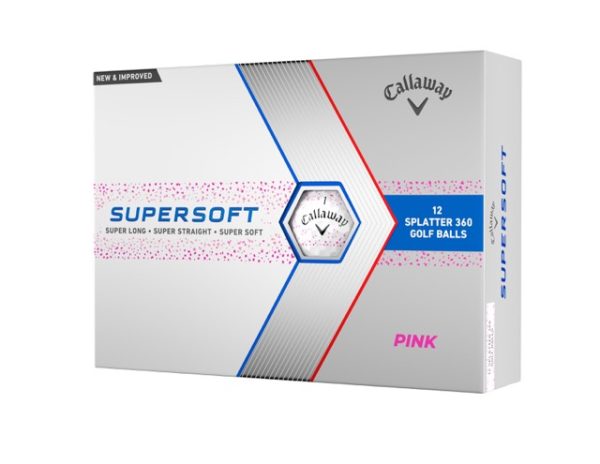 Callaway SuperSoft Splatter 360 pallo eri väreissä - Image 7