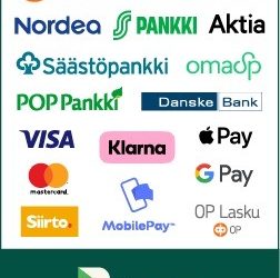 Uudet mobiilimaksutavat ja Klarna nyt käytössäsi